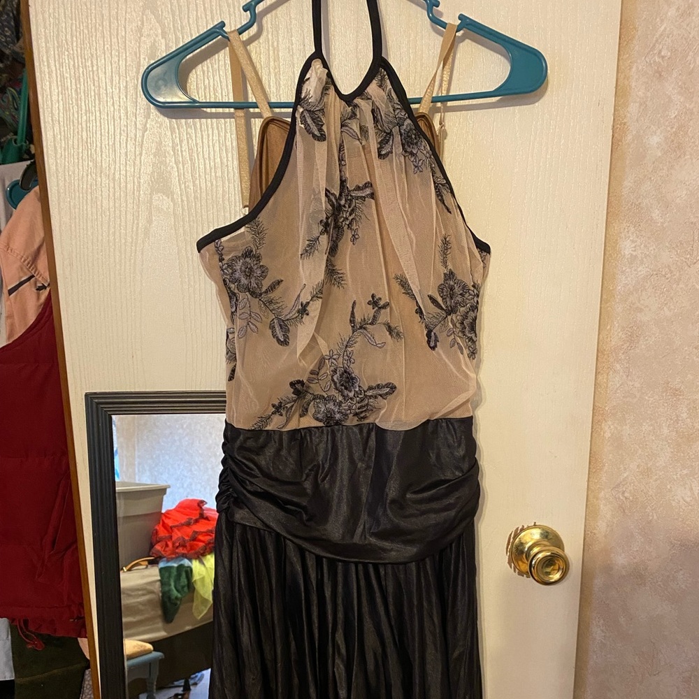 Black and cream dance costumes! Adult Large